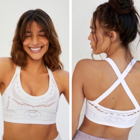 Free People Other - NWOT FREE PEOPLE MOVEMENT CROCHET SPORTS BRA